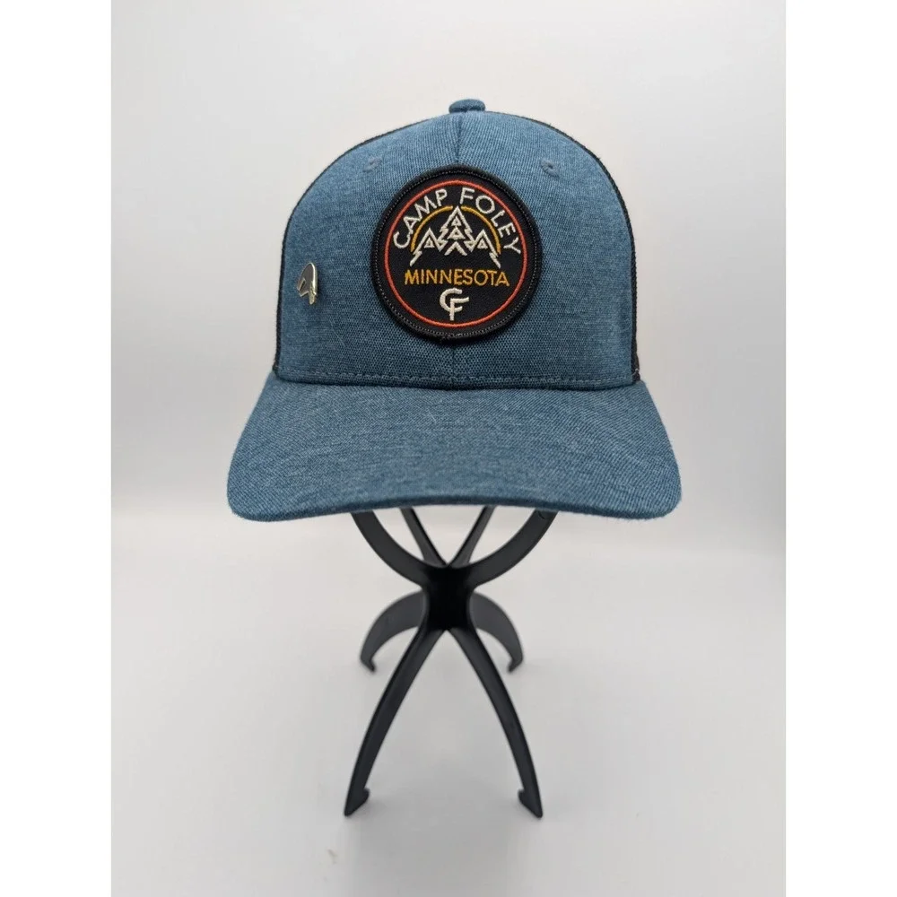 Zephyr Z Hats‎ Cap Snap Back Green Blue Mesh Trucker Camp Foley Minnesota Men